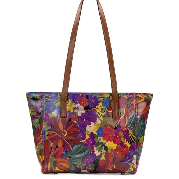 Patricia Nash Handbags - NWT Patricia Nash Varsi Summer Florals Leather Tote.